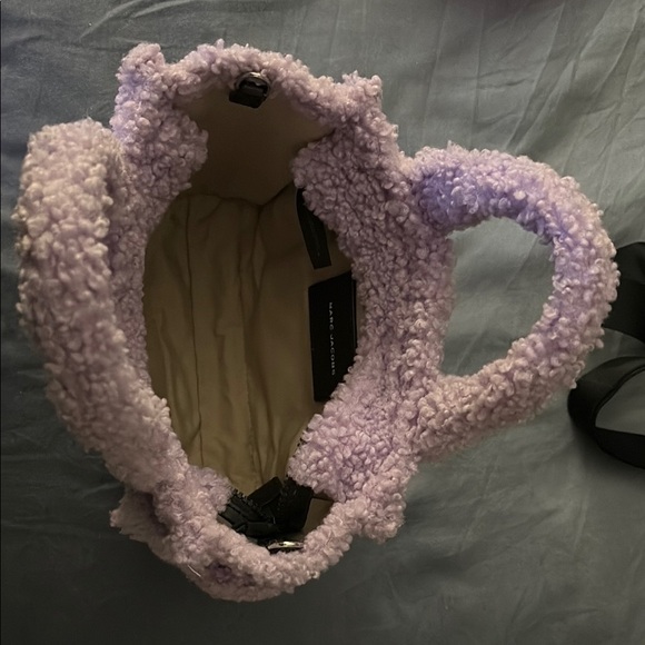 Marc Jacobs Purple Plush Tote Bag - Picture 2 of 7